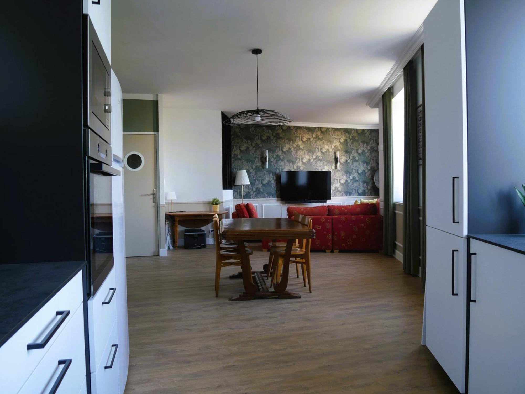 Ferienwohnung Le Familia Guer Exterior foto